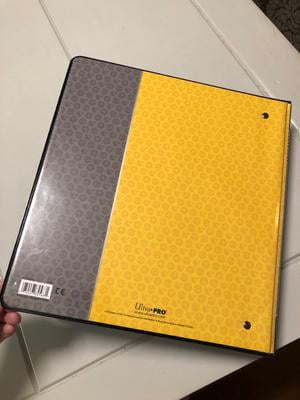 Pokmon Pikachu 3-Ring Binder Card Album with 100 Ultra Pro Platinum Series 9-Pocket Sheets - Walmart.com Pokmon Pikachu 3-Ring Binder Card Album with 100 Ultra Pro Platinum Series 9-Pocket Sheets - Walmart.com