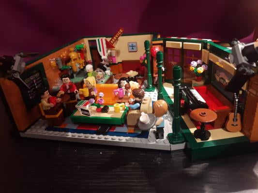 walmart friends lego central perk