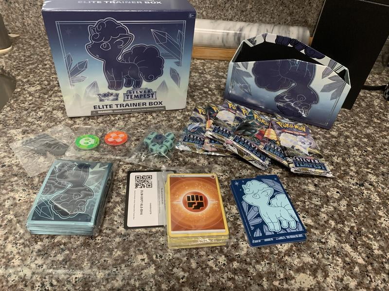 Silver Tempest ポケセンPC Elite Trainer Box Pokemon Trading Card Games, Sword & Shield Silver Tempest