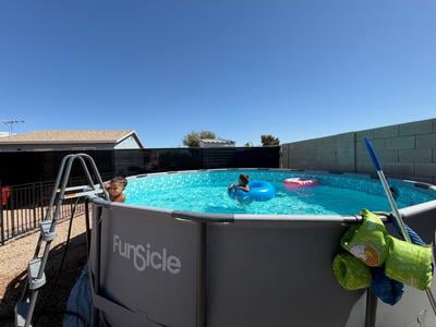Funsicle Oasis Designer Lap 16' x 10' x 42'' Rectangular Above