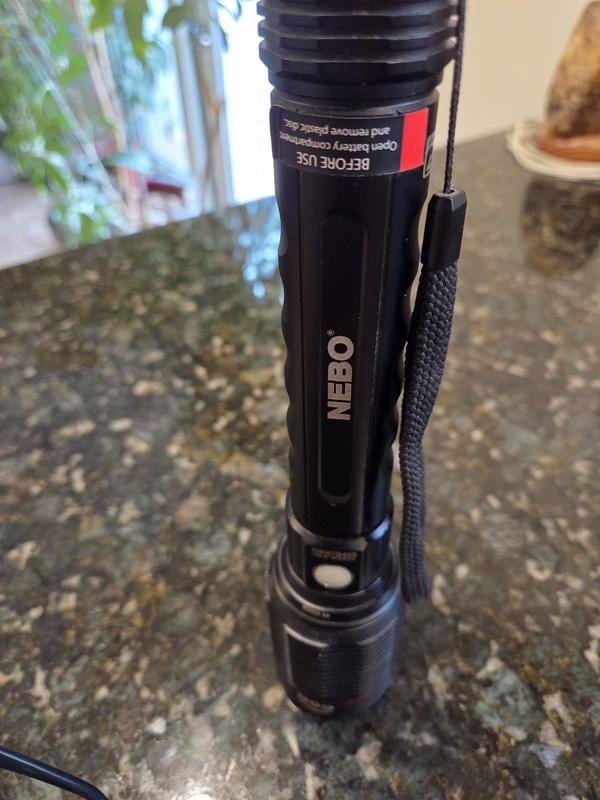 blukar flashlight rechargeable Blukar Rechargeable LED Flashlight, 5000mAh, Smart Digital Display
