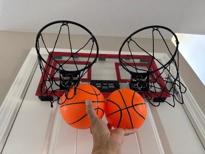 Customer reviews for Over-the-Door Basketball Dual Hoop, Indoor