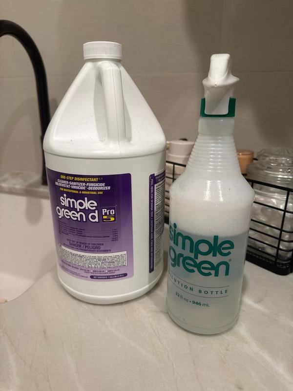Sunshine Makers, Simple Green d Pro 5 Disinfectant, 1 gal, White