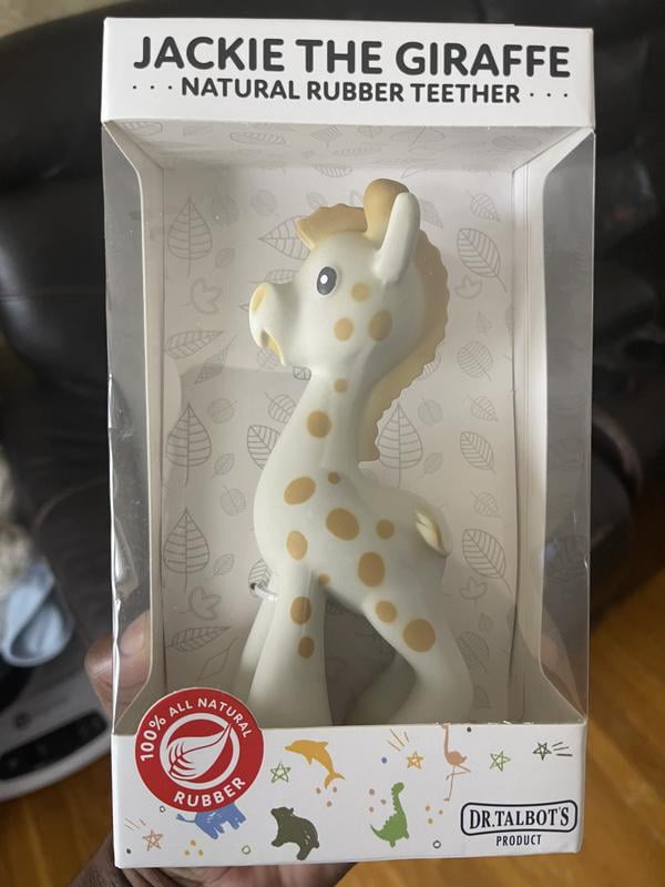 Talbot's Rubber Teething Toy for Babies, Yellow Giraffe