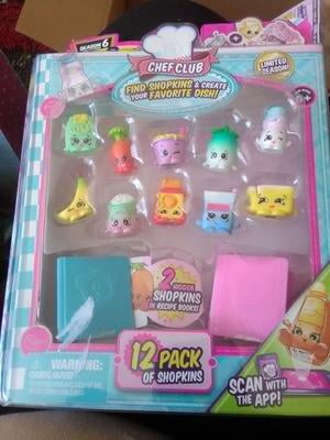 SHOPKINS CHEF CLUB 12 PACK LIMITED SEASON 6