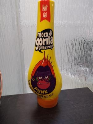 Moco de Gorila Snot Hair Gel Punk Yellow Squeeze Tube, 11.9