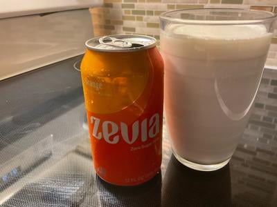 Zevia, Zero Sugar Orange Soda, 12 fl oz, 8 Pack Cans - Walmart.com