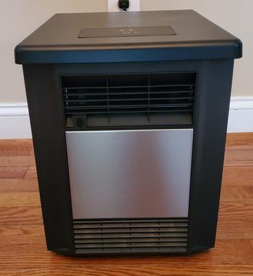 Mainstays 4 Element Infrared Quartz Space 1500W Heater,Indoor,Black,DF1911  - Walmart.com