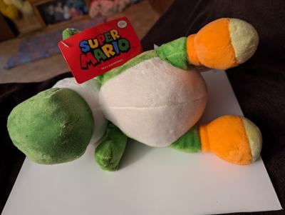 Offizielles Super Mario Yoshi Plüschtier, 30 Cm – Weicher Kuschelheld Für Mario-Fans