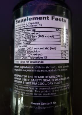 Research Labs 15 Day Colon Cleanse, Detox, Weight Loss