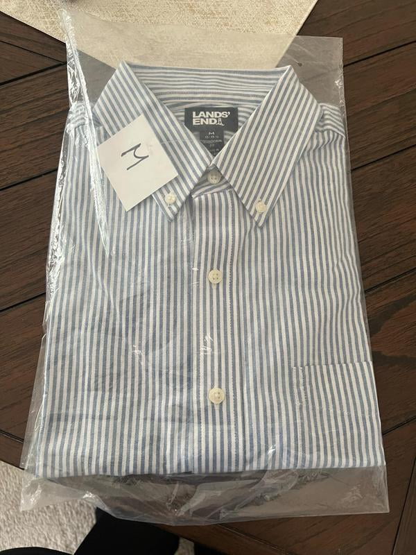 lands end dress shirts review No Iron Supima Oxford Dress Shirt