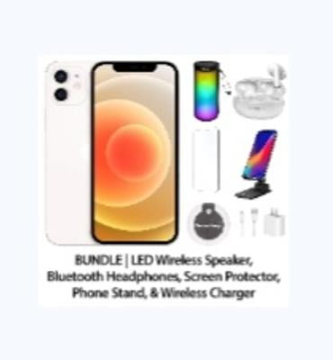 iPhone12 64G ホワイト Apple iPhone 12, Fully Unlocked, 64GB White, Refurbished, 5G