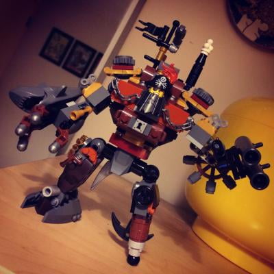 lego movie pirate robot