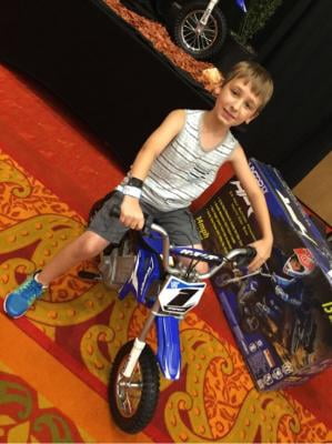 24 volt dirt bike with training wheels