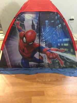 spiderman pop up tent