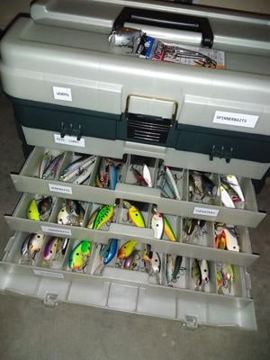 Plano Fishing Four Drawer Tackle Box Walmart Com