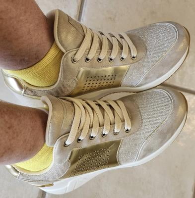 スニーカー Golden  Soft Suede Lace-Up Sneakers With Subtle MIRAGE Tan Suede Low-Top Sneakers | Women's Designer