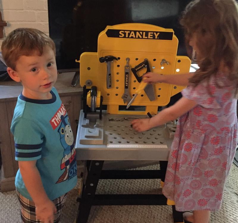 stanley toy tool bench