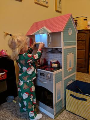 Teamson Posh 2 In 1 Kitchen Dollhouse Outlet menntakvika.hi.is
