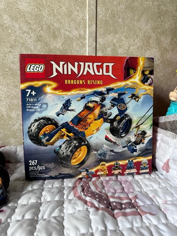 LEGO NINJAGO Arin's Ninja Off-Road Buggy Car Toy with 4