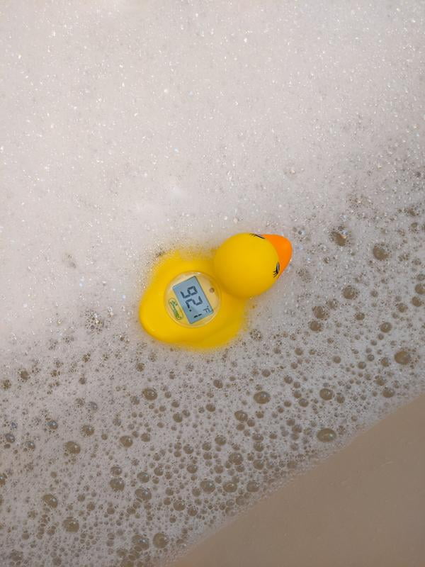 Baby Safe Ideas Marine Nursery Room Thermometer and Duck Bath Thermometer