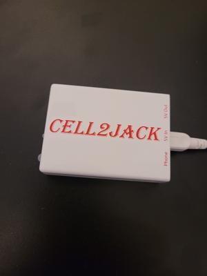 Cell2Jack Bluetooth Adapter, Connect Cellphone to Home Phone