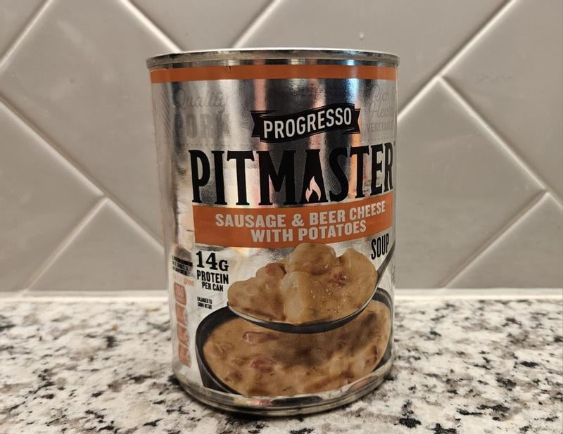 12 pack) Progresso Pitmaster, Sausage and Beer Cheese with