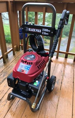 Black max 2300 psi pressure washer deals