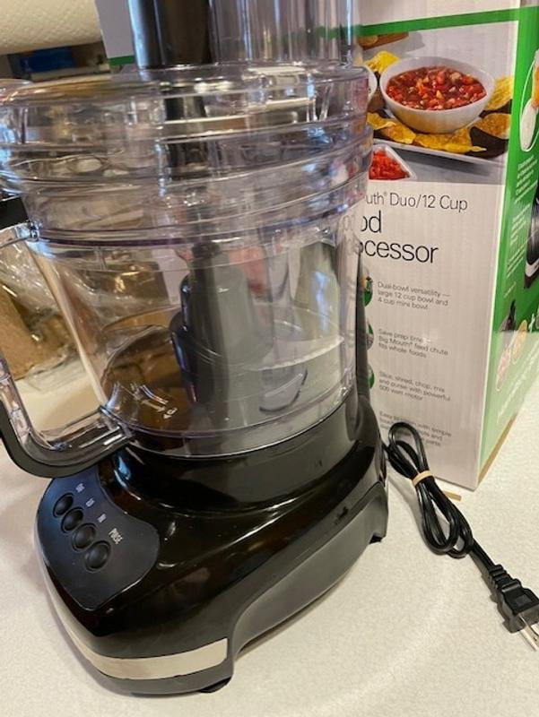 Hamilton Beach Duo Plus Big Mouth Food Processor with Small Blade