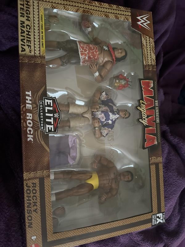 WWE Rock 3-Pack | Action figure accessories for hobby shops