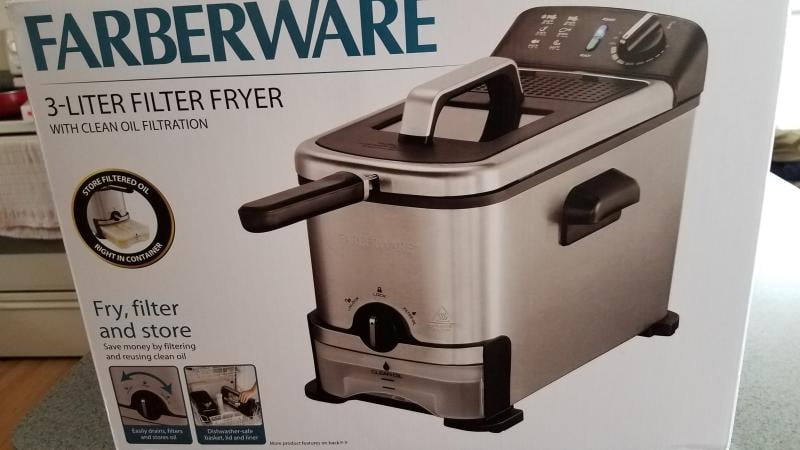 Farberware Model 510656 Deep Fryer 3 Fry Baskets Hot Oil Cooker (4 Liter)