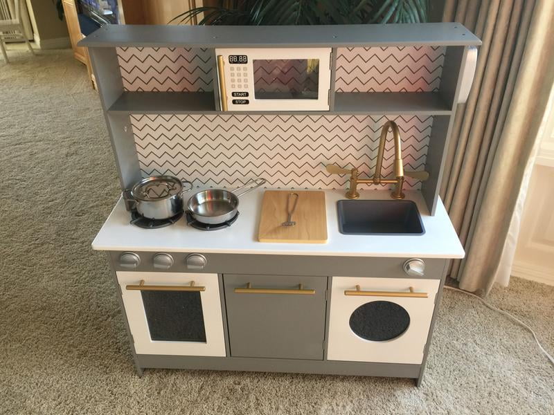 teamson kids wooden kitchen