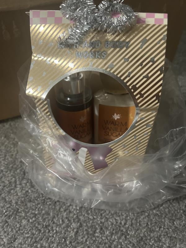 Bath and Body Works Warm Vanilla Sugar Gift Set Trio
