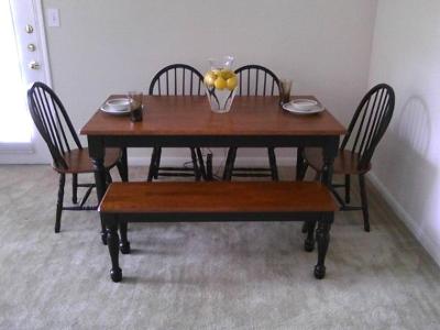 Better Homes And Gardens Autumn Lane Farmhouse Bench Black