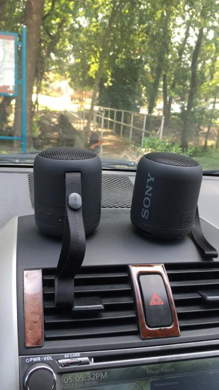 Sony Portable Bluetooth Speaker, Black, SRSXB12/BMC4 