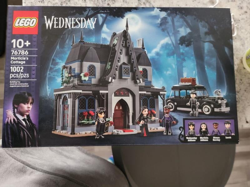 LEGO Wednesday Morticia's Cottage Building Toy - Pretend Playset