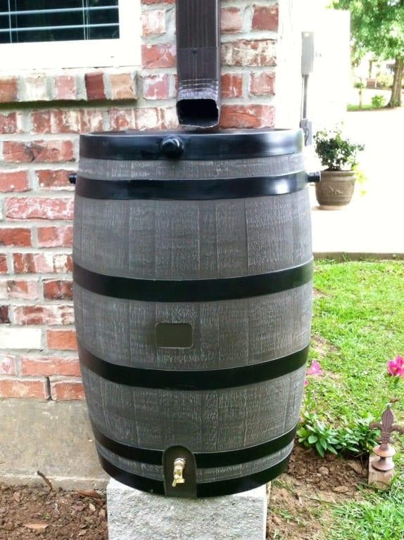 Rts Home Accents 50 Gal Rain Barrel W Brass Spigot Walmart Com