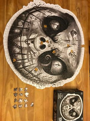 Disney Store The Nightmare Before Christmas 1000 Piece Puzzle