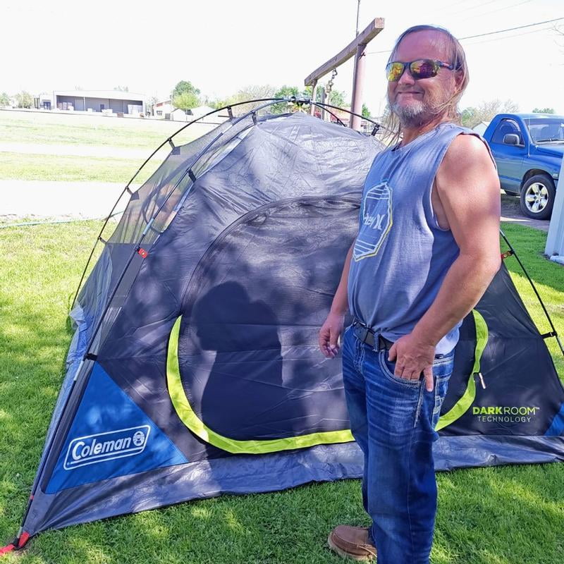 Customer reviews for Coleman 4-Person Dark Room Stardome Camping