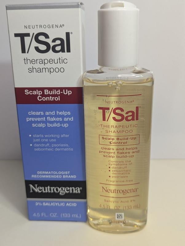 Neutrogena T/Sal Therapeutic Shampoo, 3% Salicylic Acid, 4.50 oz