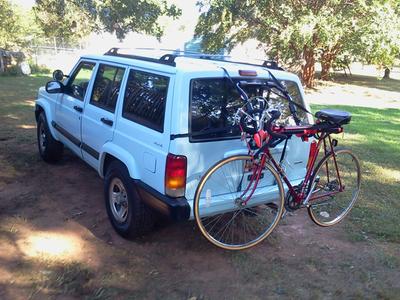 trunk mount bike rack for jeep cherokee