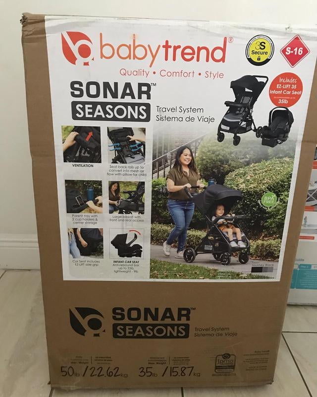 Customer reviews for Baby Trend Sonar Seasons Stroller - Liberty Grey |  Walmart.com