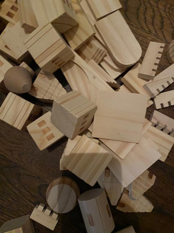 treehaus wood castle blocks