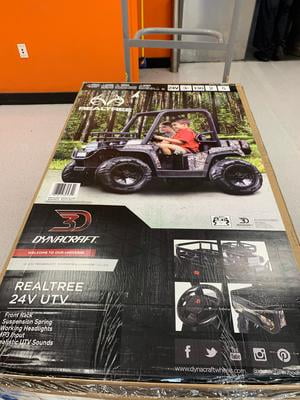 realtree 24 volt utv ride on by dynacraft
