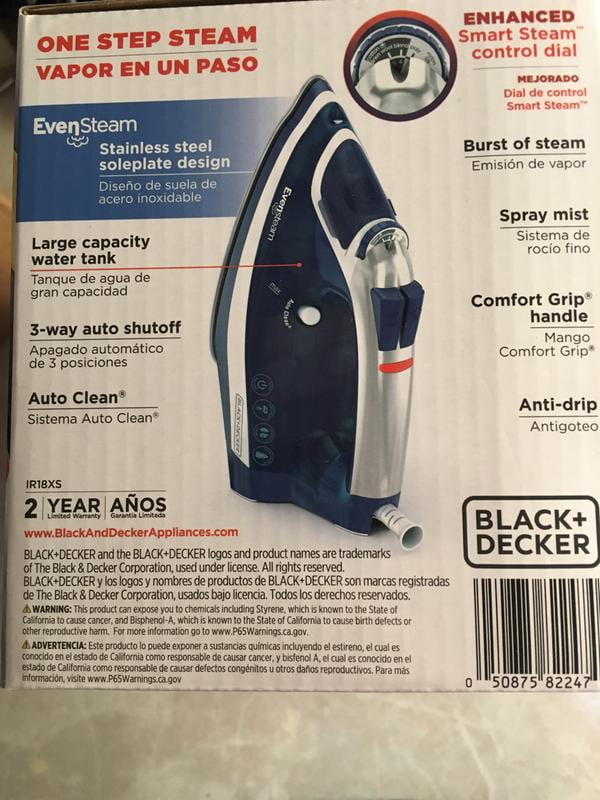 Black and Decker One Step Steam Iron Temperature Regulator Replacement -  iFixit Repair Guide