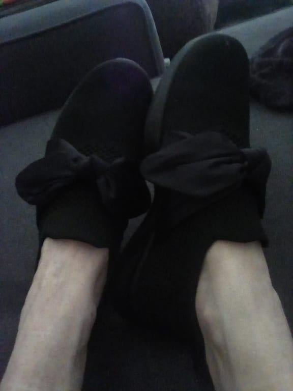 skechers bob squad bow black