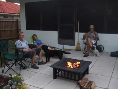 Axxonn 32 Alhambra Fire Pit With Cover Walmart Com