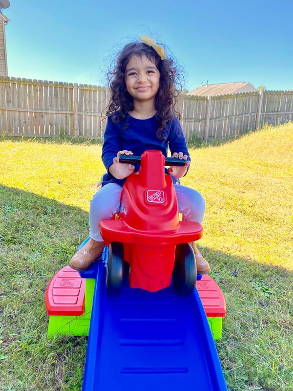 Step2 Anniversary Edition Up Down Roller Coaster Ride On Toy Walmart Com Walmart Com