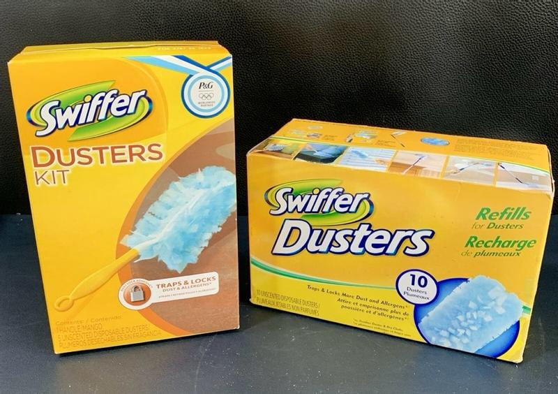 Swiffer Dusters Starter Kit Gain Blue - Walmart Business Supplies