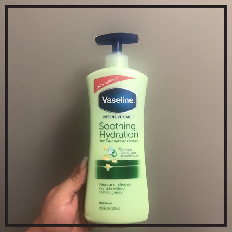 vaseline soothing hydration